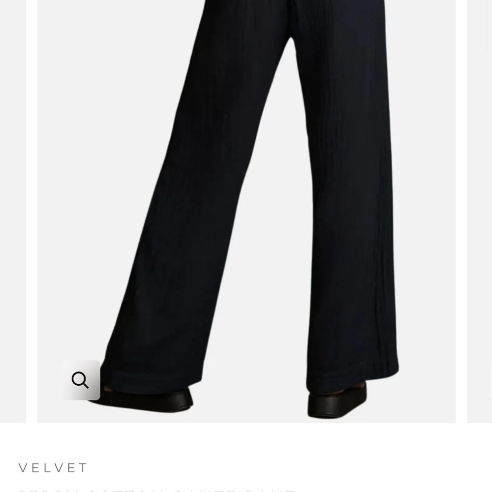 VELVET Jerry pant. Super soft, effortless chic & super versatile. XS.